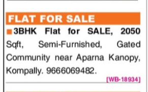 Flat For Sale