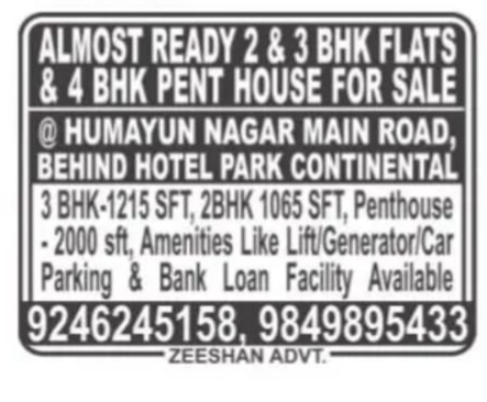 Flats & Penthouses for Sale 🏢