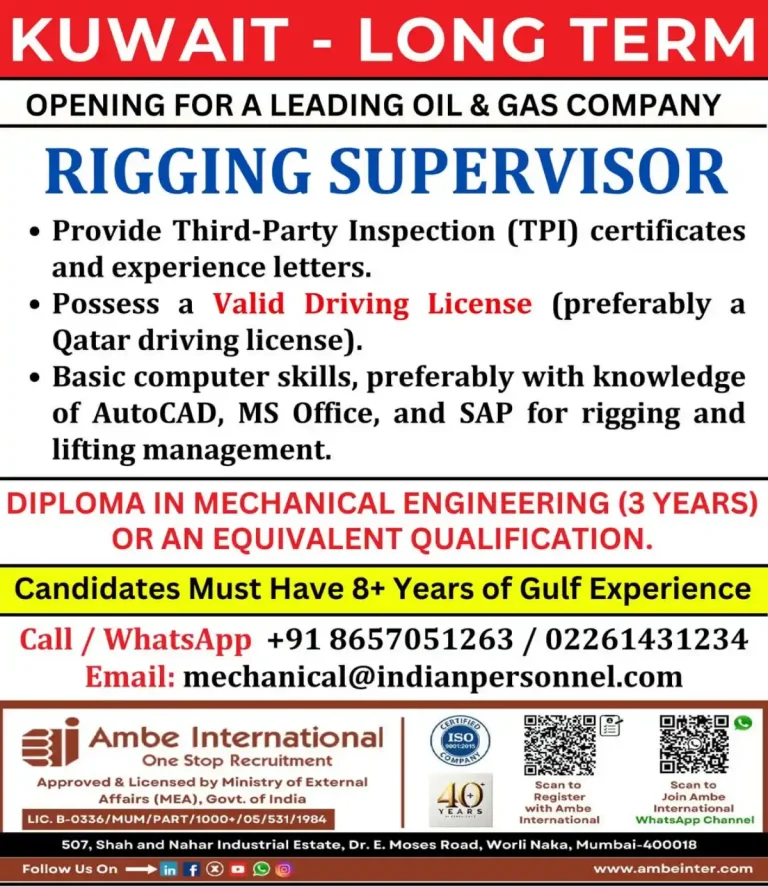 Gulf job -Kuwait