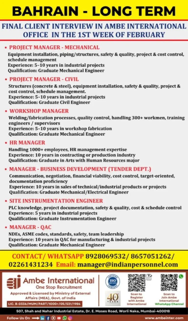 Long-Term Senior Management Roles