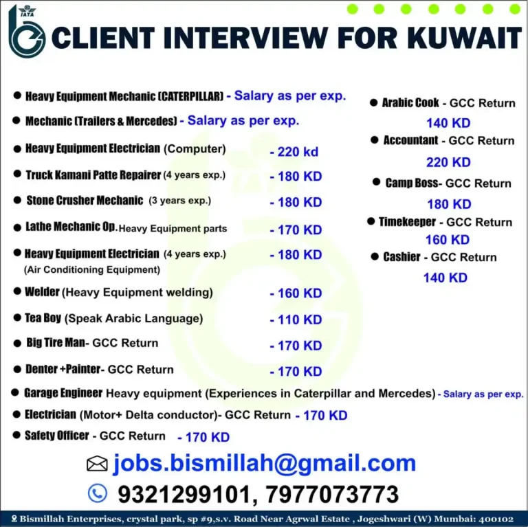 Gulf job -Kuwait