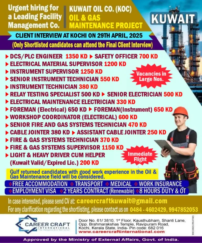 Gulf job -Kuwait