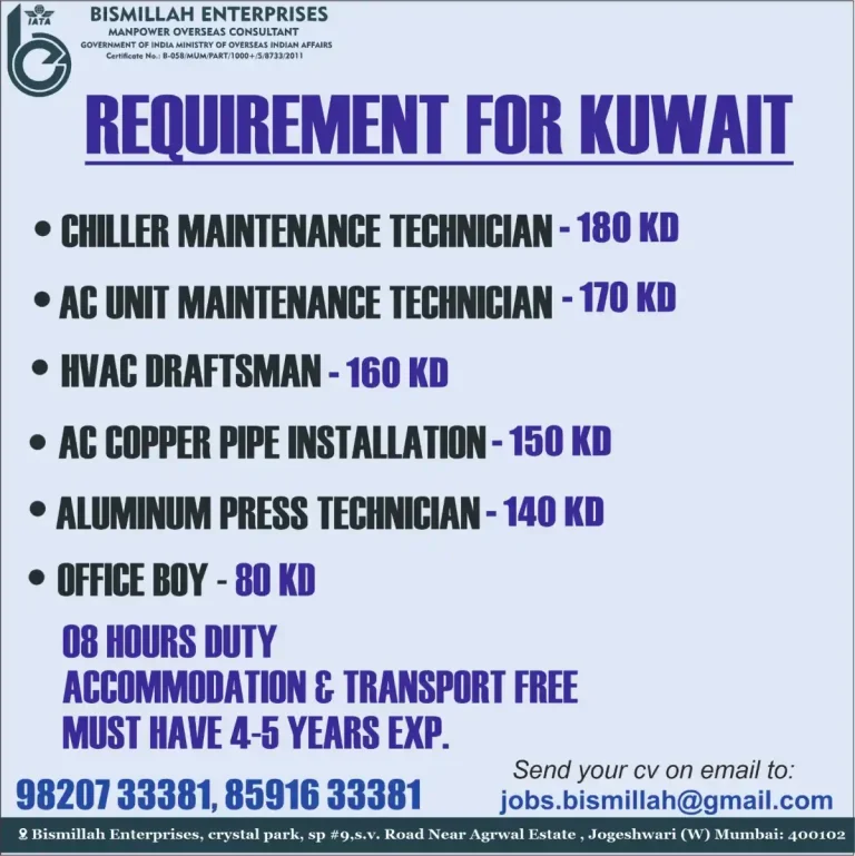 Gulf job -Kuwait