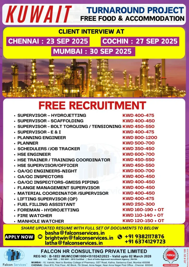 Gulf job- Kuwait