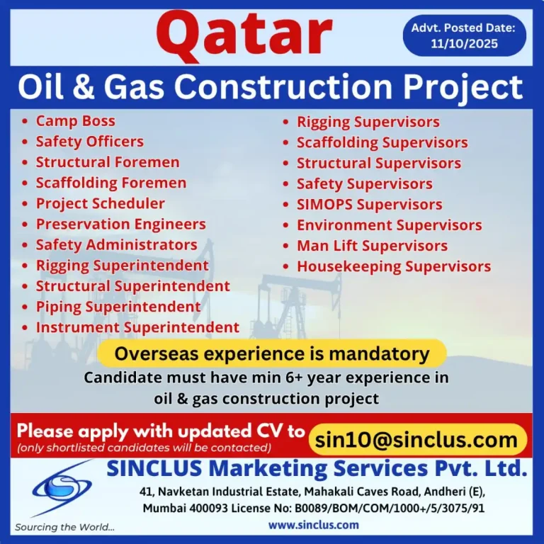 Gulf job - Qatar