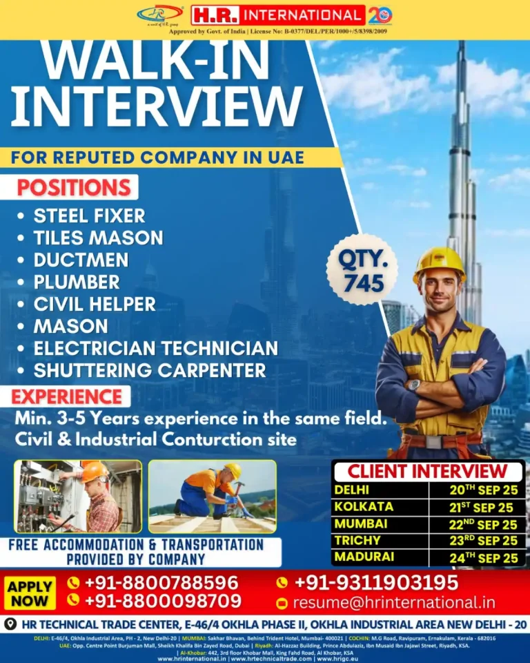 High-Volume Construction Job