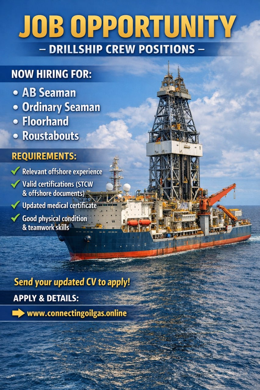 Hiring: Drillship Crew