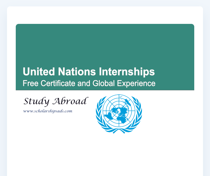 internship scholarship