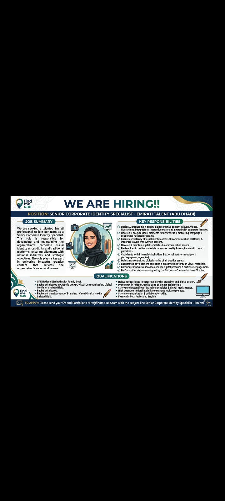 job opportunity in Abu Dhabi