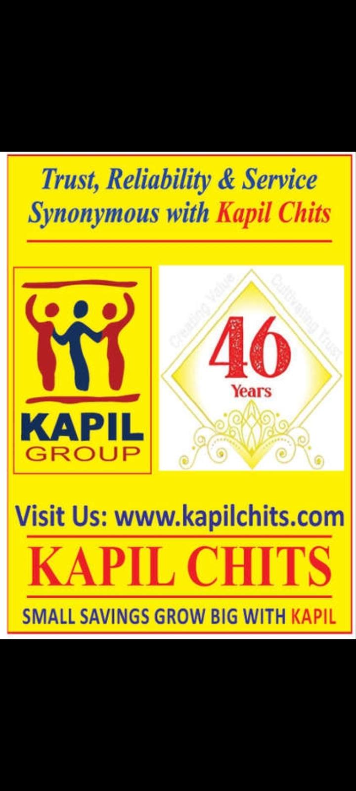 Kapil Chits – 46 Years of Trust services