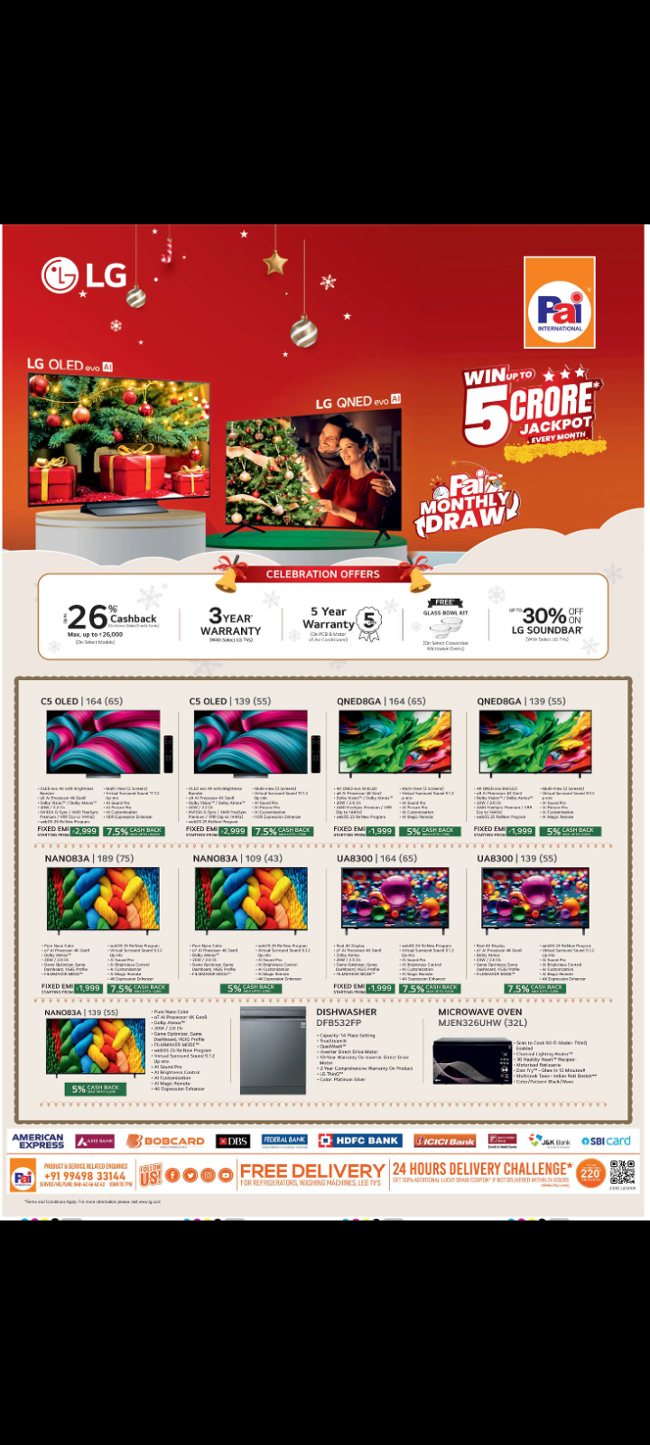 🎉 LG Celebration Offers at Pai International 🎉