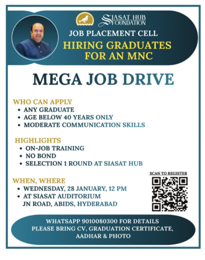 Mega Job Drive: Hiring for an MNC 💼🚀