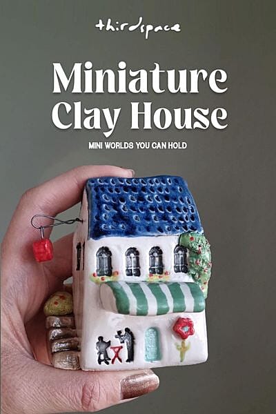 Miniature Clay House Workshop