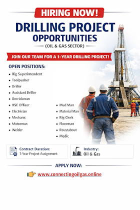 multiple vacancies at drilling project