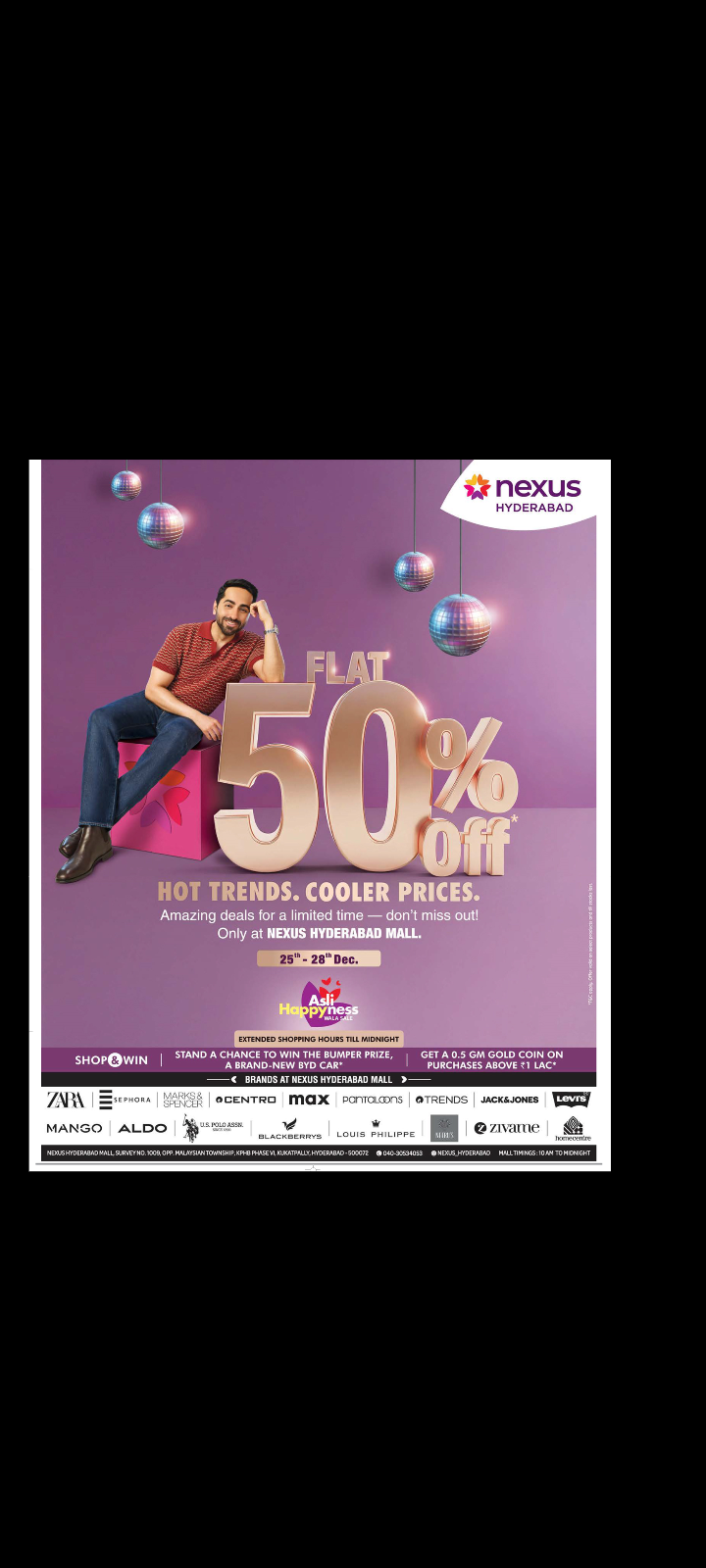 Nexus Hyderabad Mall – Asli Happyness Wala Sale