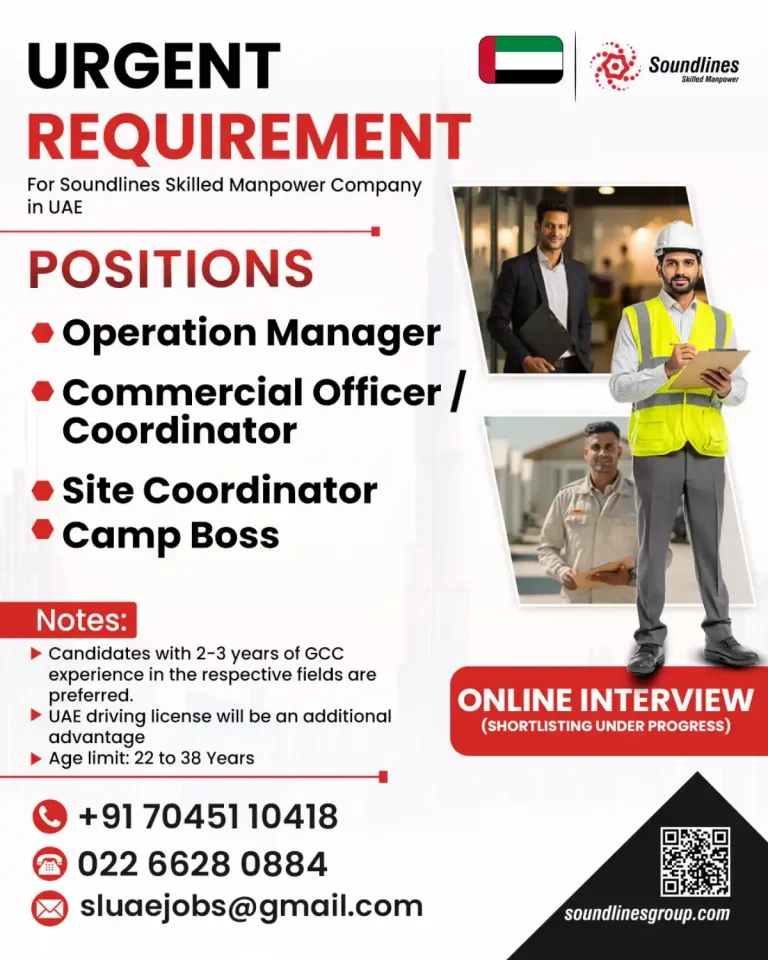 Operations & Coordination Roles (UAE)