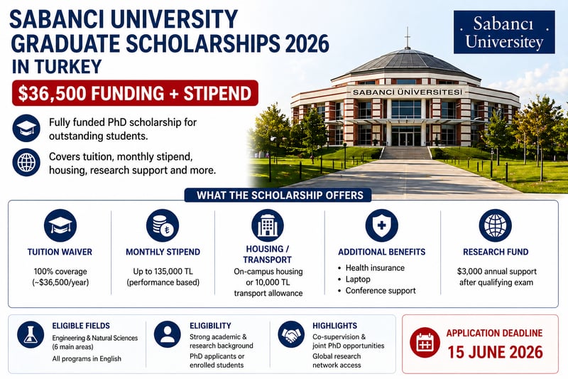 PhD level scholarship for Turkey