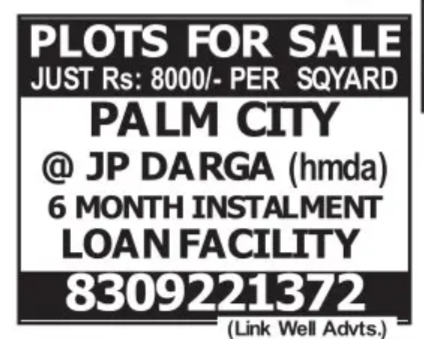 PLOTS FOR SALE