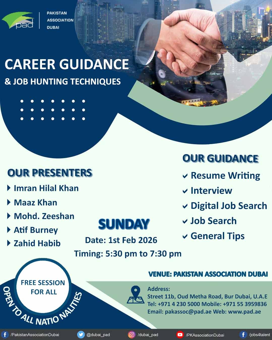 Professional Career Guidance Session