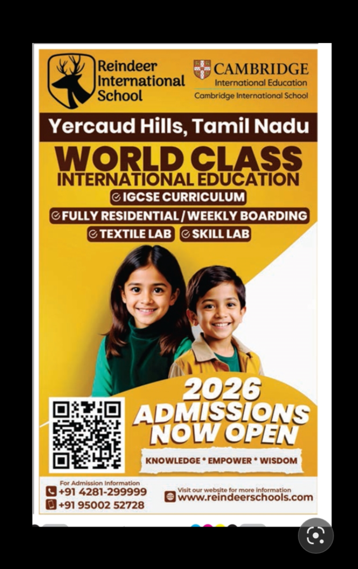 🎓 Reindeer International School – Admissions Open 2026