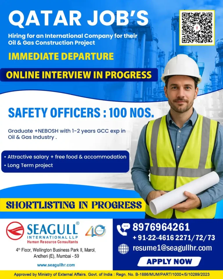 required safety officers in Qatar