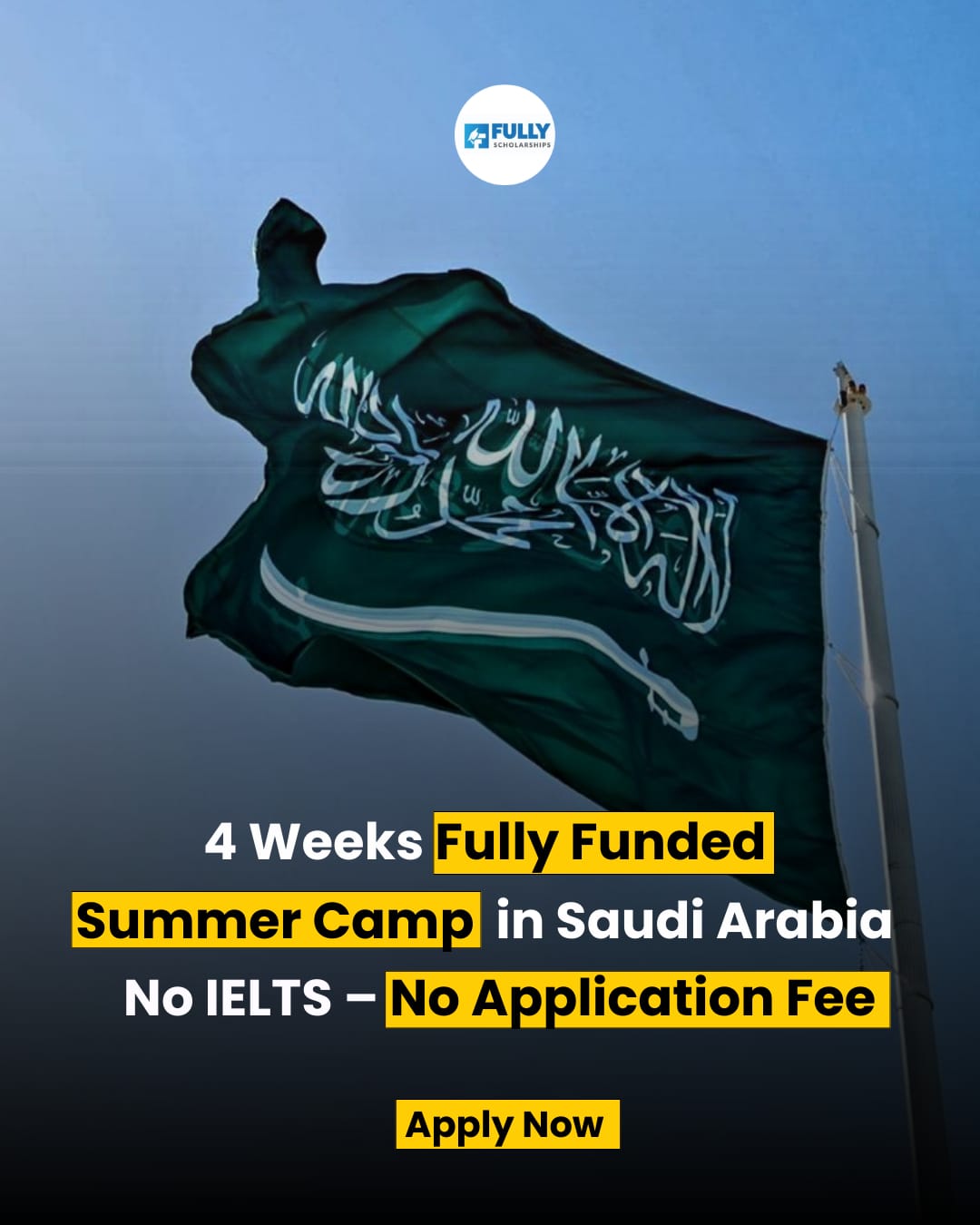 Scholarship for saudi Arabia