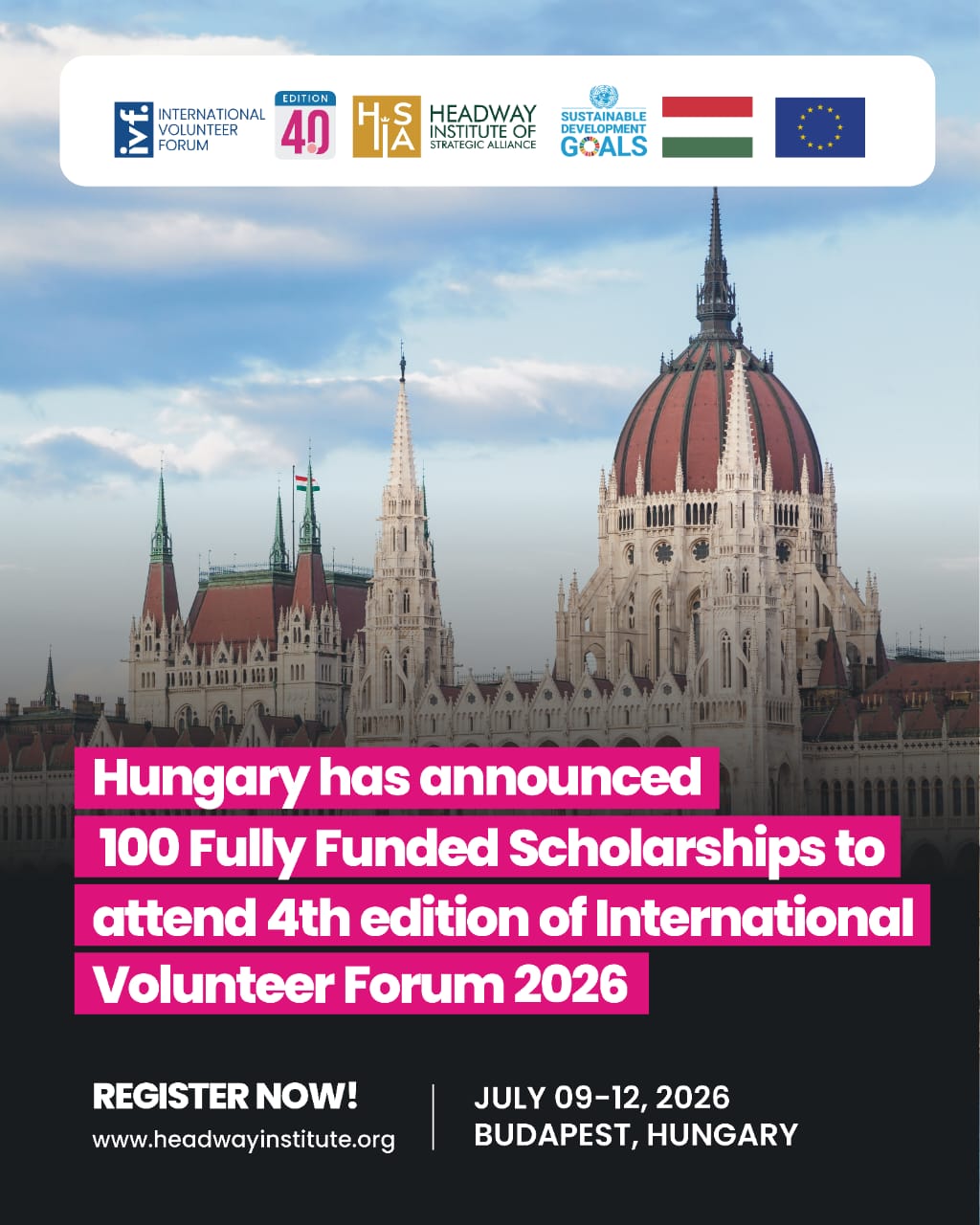 Scholarship for Volunteer Forum in Hungary