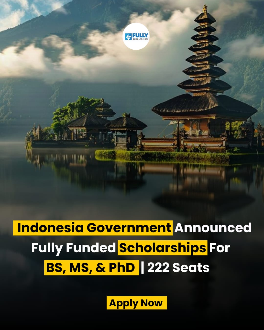 scholarship offer from Indonesia