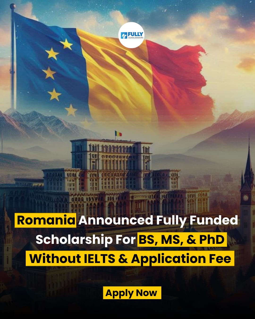 scholarship offer from Romania