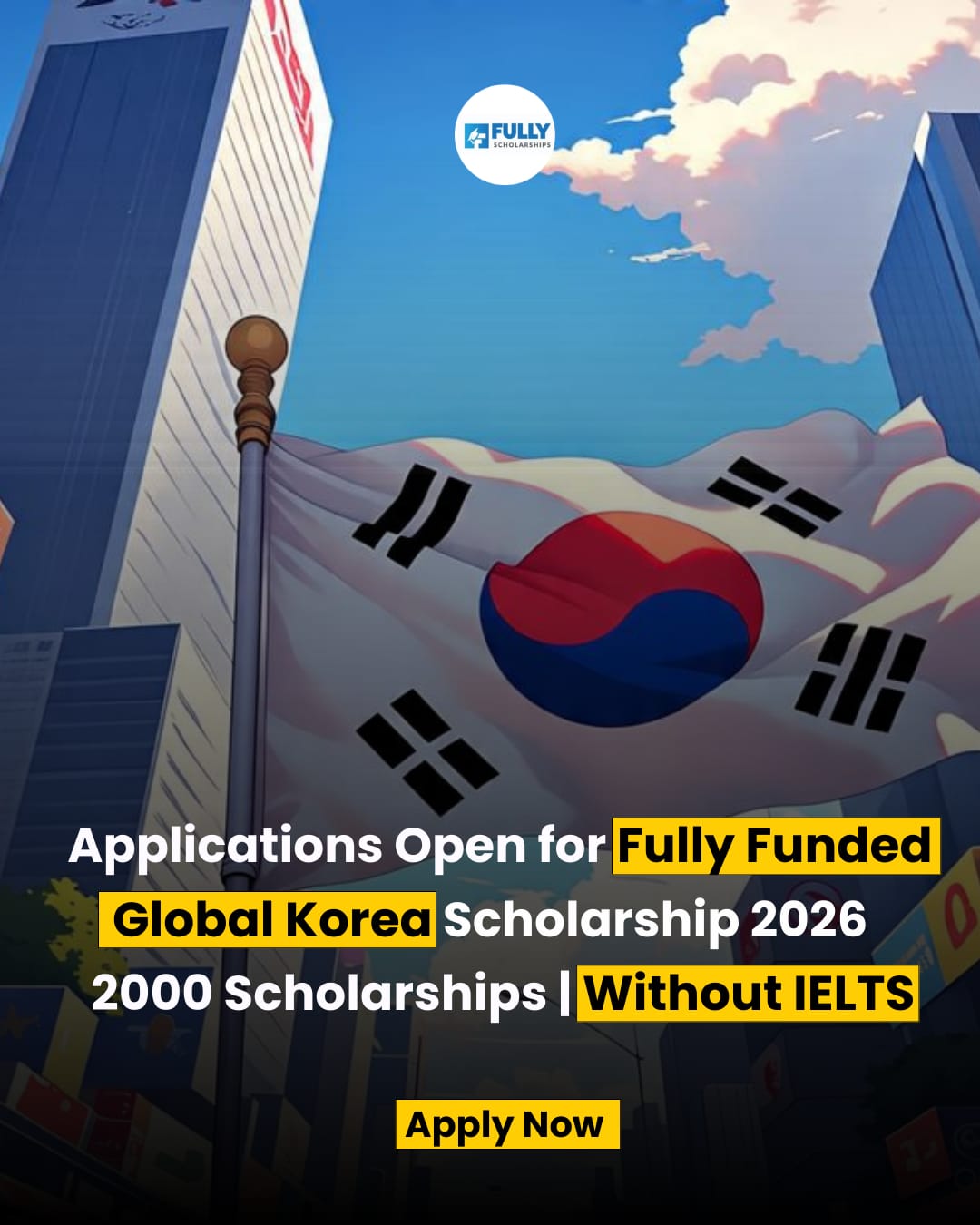 Scholarship offer from south Korea