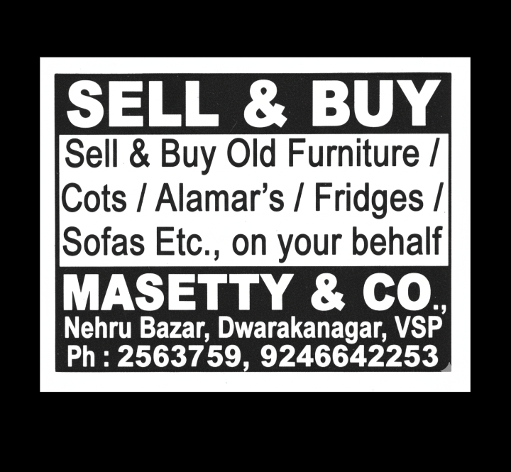 Sell & Buy Old Furniture