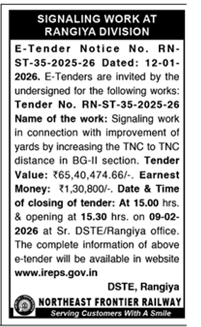Tender Notice
