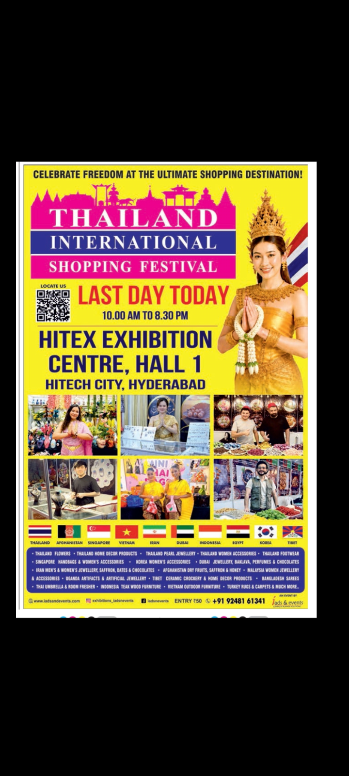 Thailand International Shopping Festival !!! last day today!!!