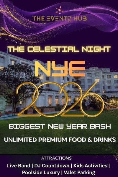 The Celestial Night – New Year’s Eve 2026 at Taj Deccan ✨