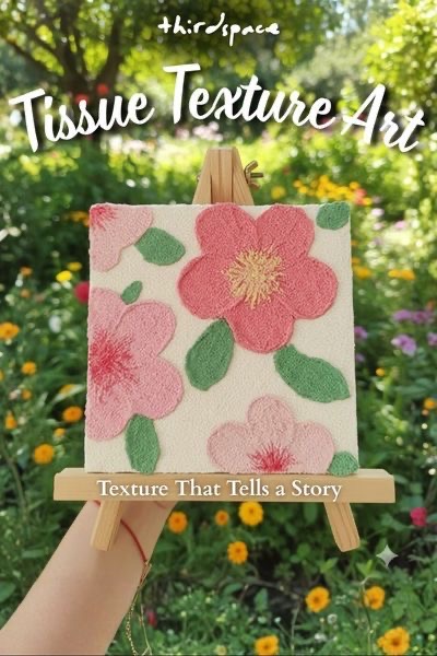 🎨✨ Tissue Texture Art Activity – Hyderabad