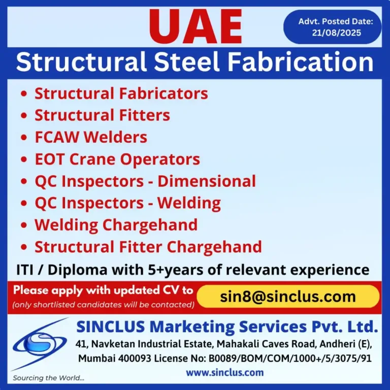 UAE – Structural Steel Fabrication