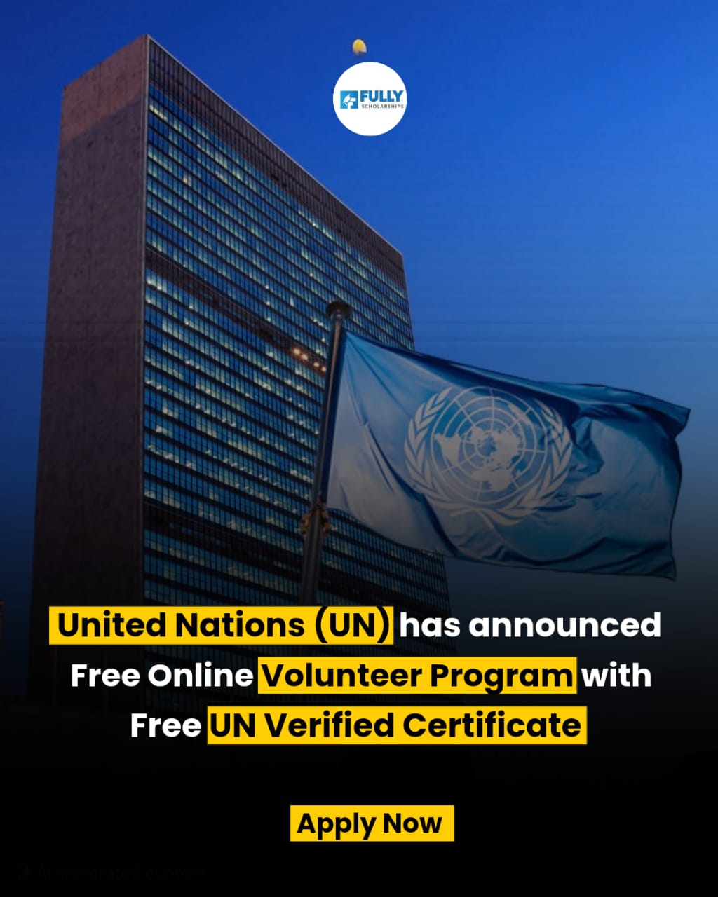 UN Online Volunteers Program 2026 🌐