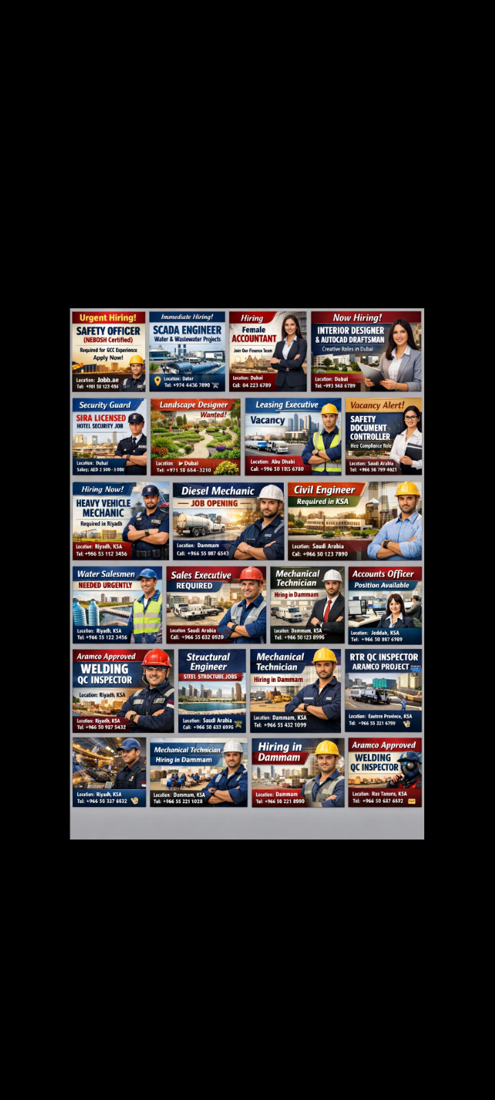 URGENT GCC JOB OPENINGS – 2026