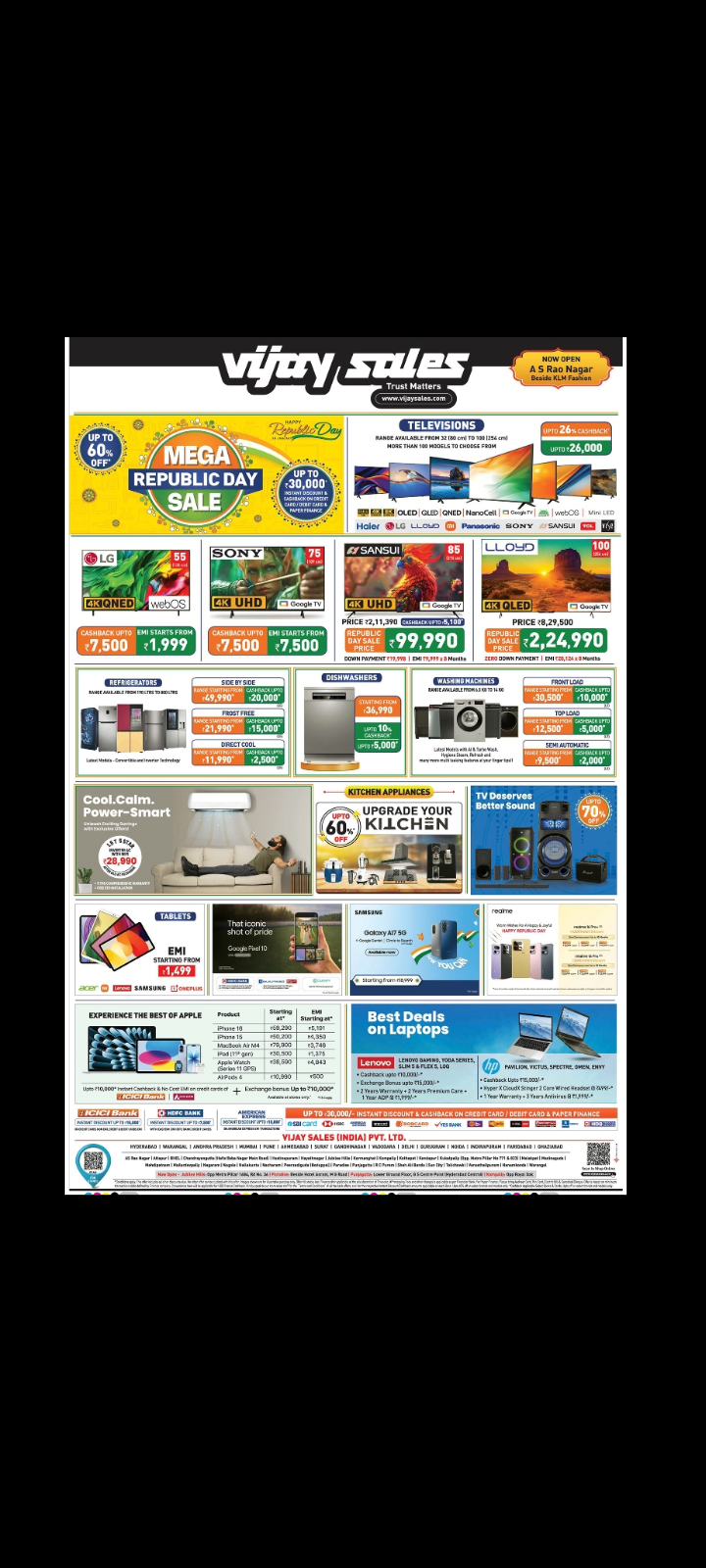 Vijay Sales Mega Republic Day Sale 2026 🇮🇳📺