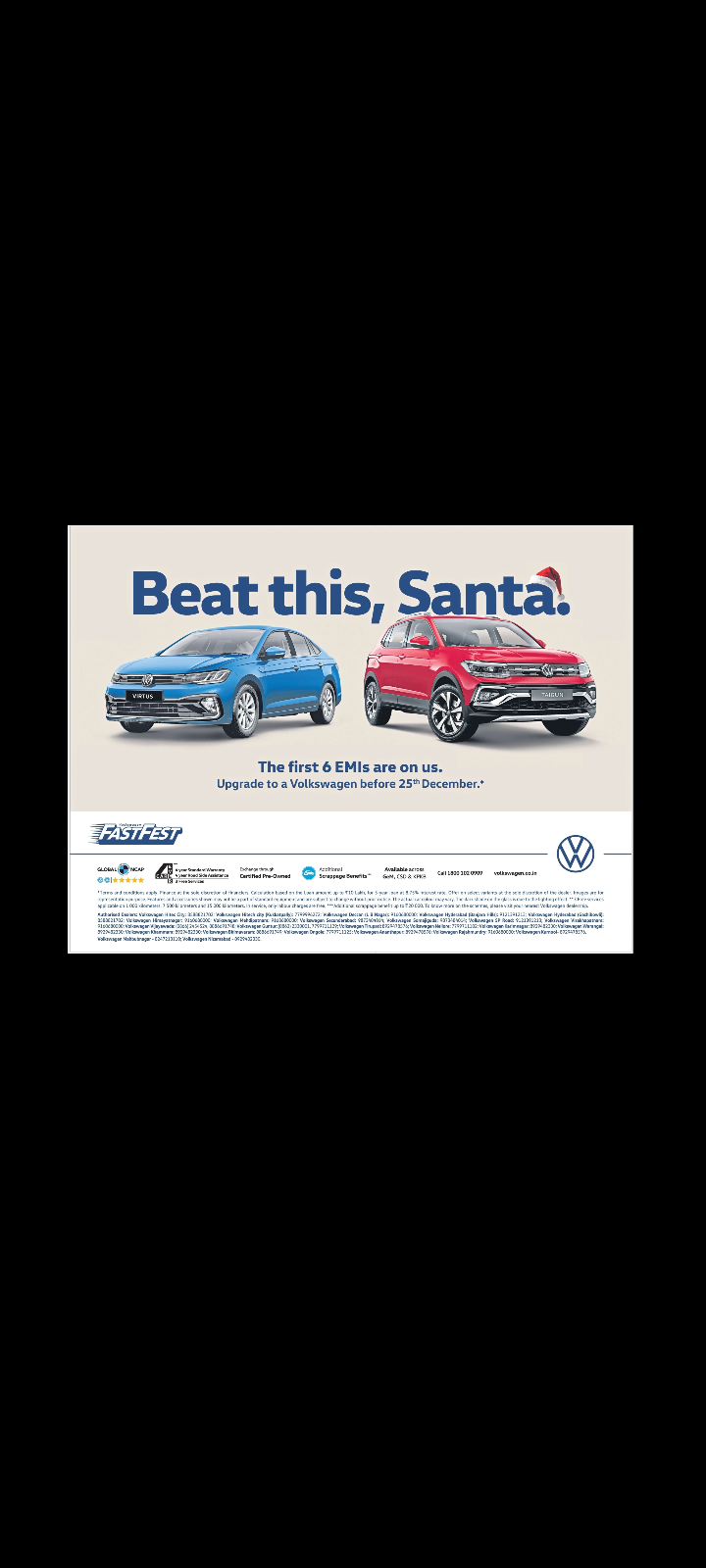 🎅 Volkswagen — Beat This, Santa!