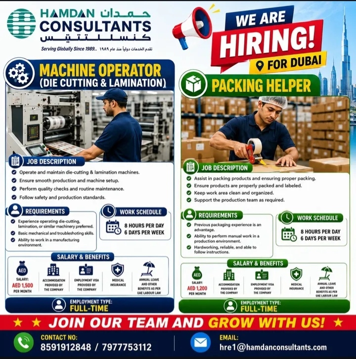 hiring in dubai