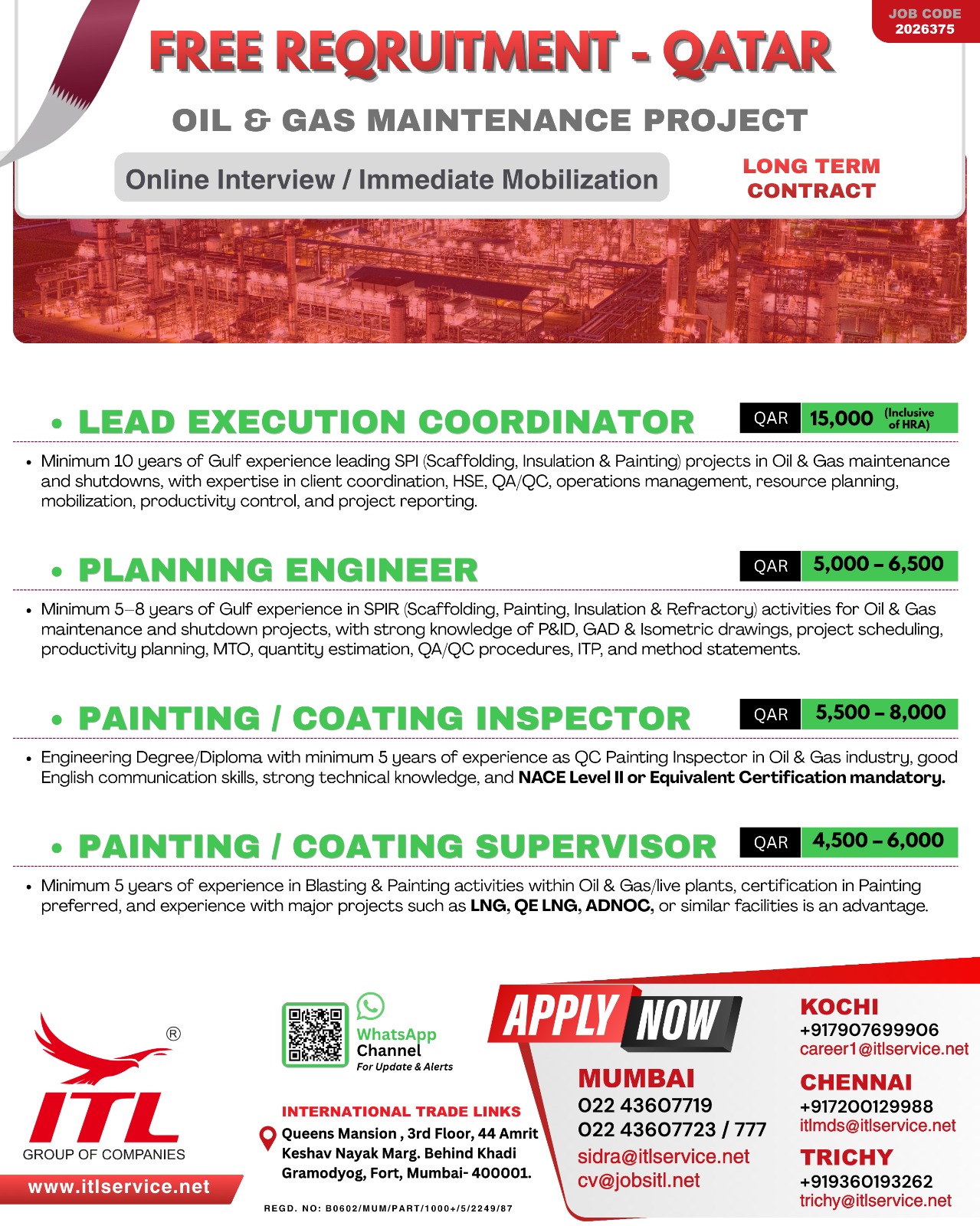 Hiring in Qatar