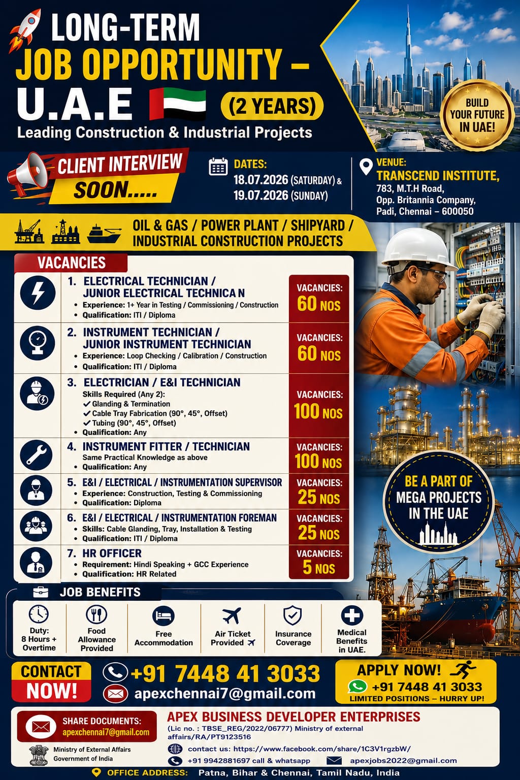 LONG TERM JOB OPPORTUNITY