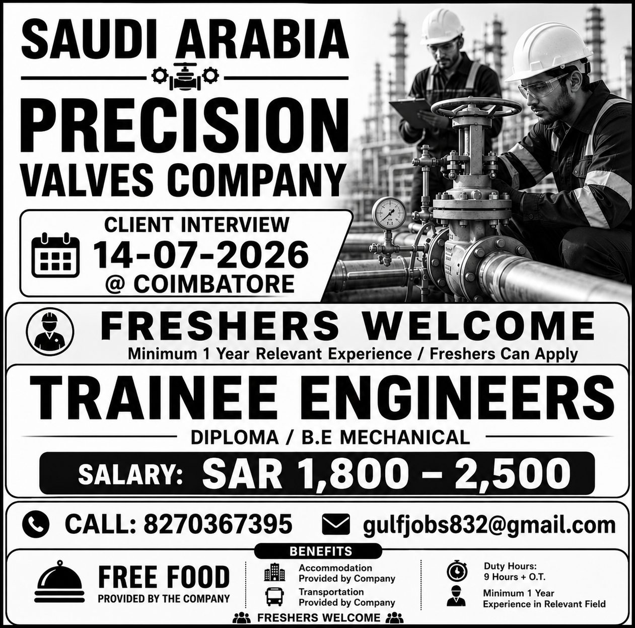SAUDI ARABIA JOBS
