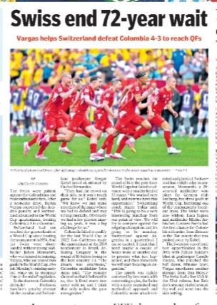 Soccer powerhouses in quarters