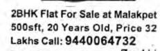 2 BHK FLAT FOR SALE
