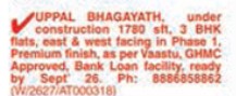 3BHK FLATS FOR SALE