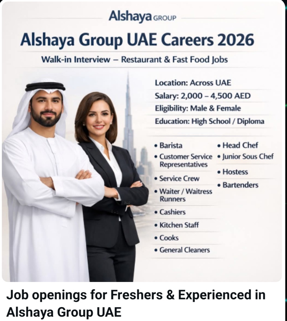 ALSHAYA GROUP UAE CAREERS 2026