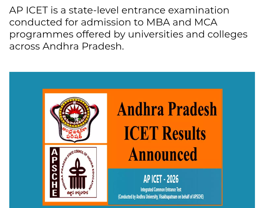 AP ICET Result 2026 Declared With 91.41 Pass Percentage