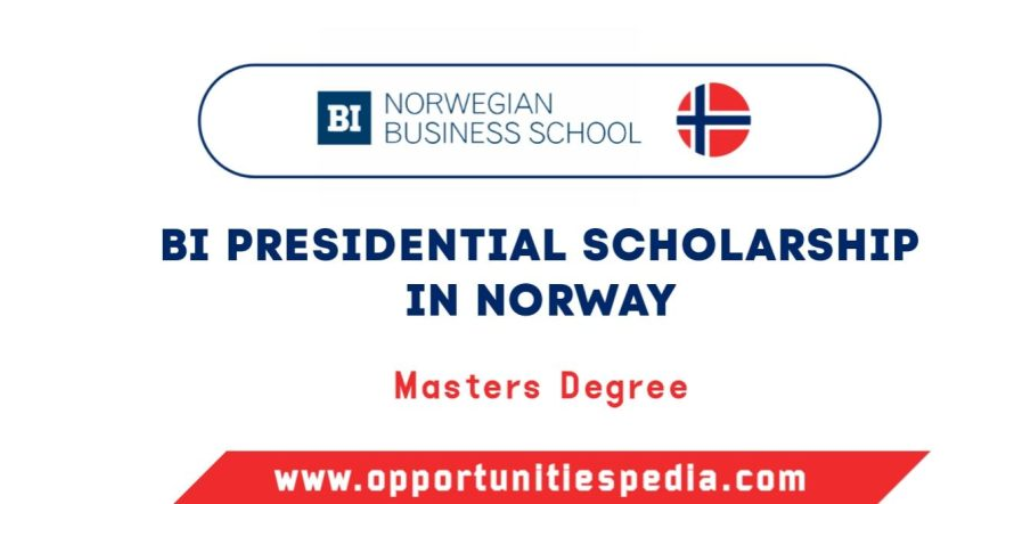 BI Presidential Scholarship 2026 (Study in Norway)